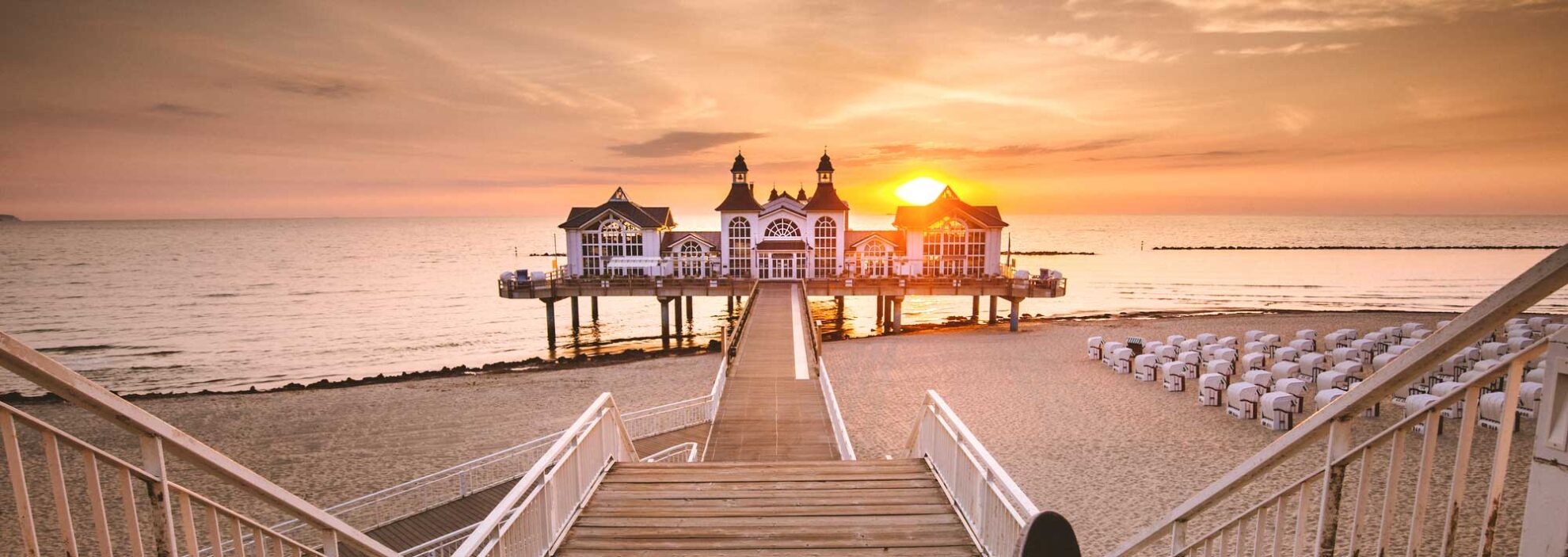 Seebrücke Sellin auf Rügen, Deutschland
