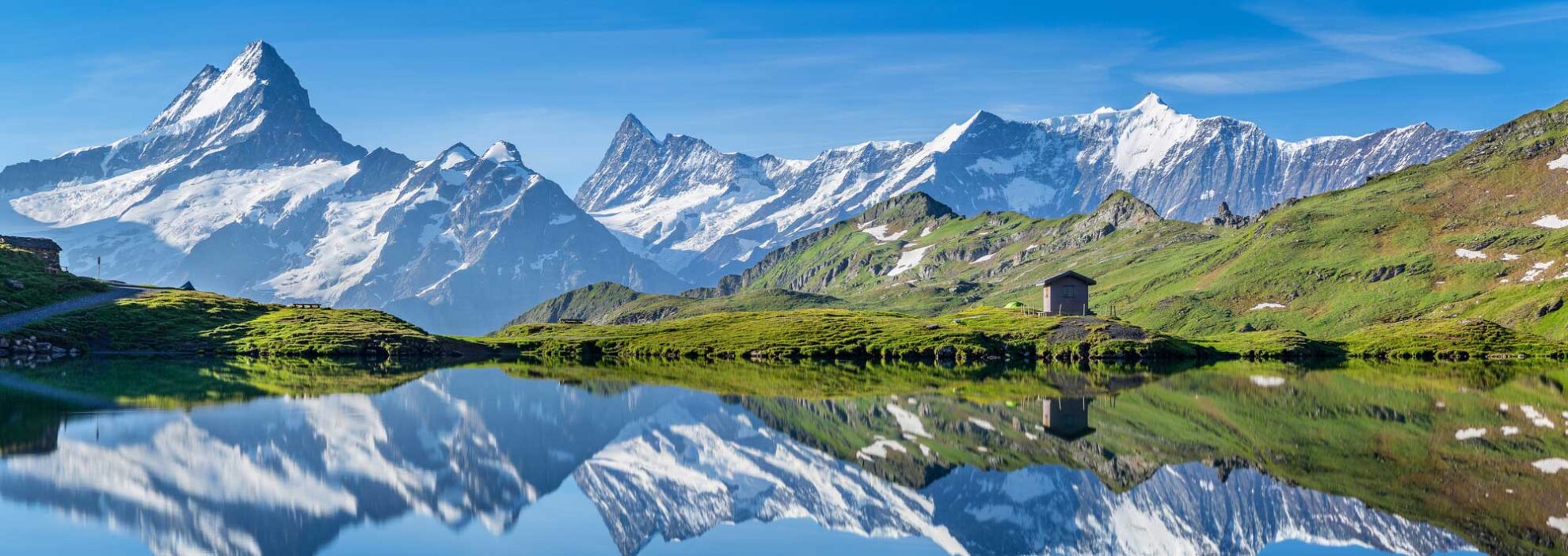 Bachalpsee in der Schweiz